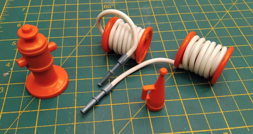 Playmobil fire hose reels - fire,
