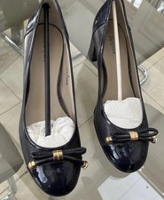 M&S Portfolio Navy Patent &