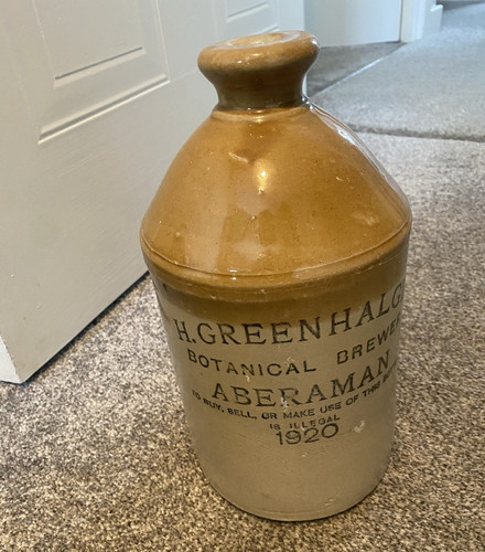 Rare antique stoneware flagon - rare,