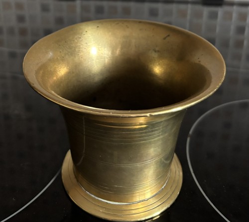 Mortar heavy brass - mortar,