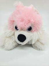 Toy Factory Wolf Dog Pink