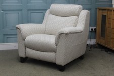 PARKER KNOLL MANHATTAN ELECTRIC RECLINER ARMCHAIR IN AUSTEN TRELLIS OATMEAL