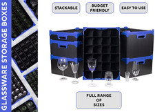 Glassware Storage Boxes for
