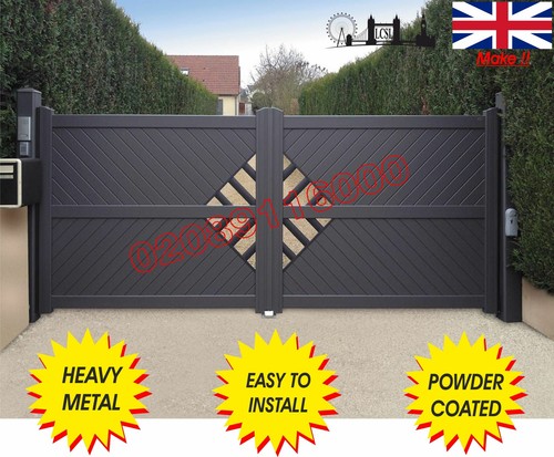 Driveway gates metal - metal, /