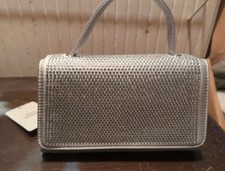Sparkly Silver Handbag Primark