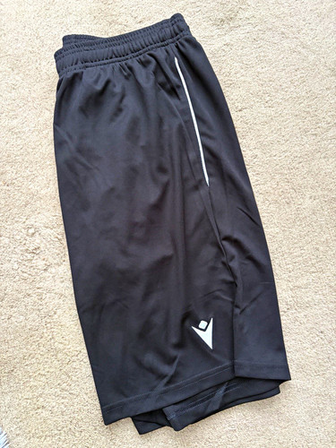 Macron men black - black, mesh