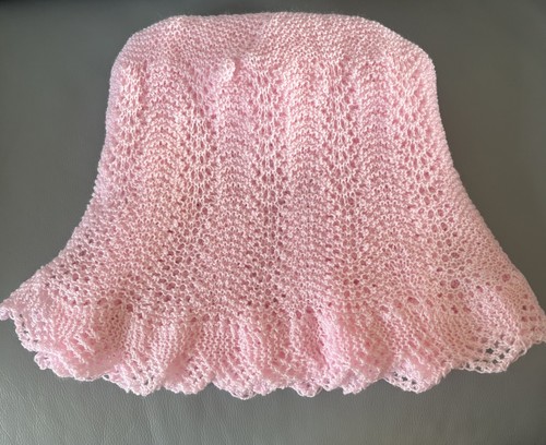 Hand knitted 4ply - 4ply, pink