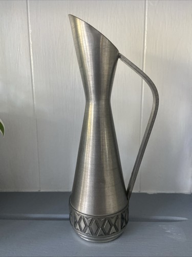 Vintage pewter jug - pewter,