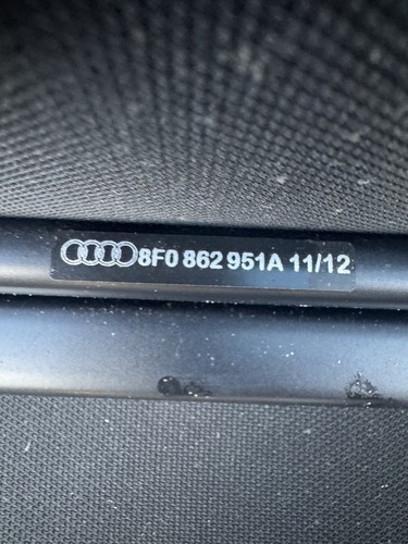 Audi 8f0862951a convertible - audi,