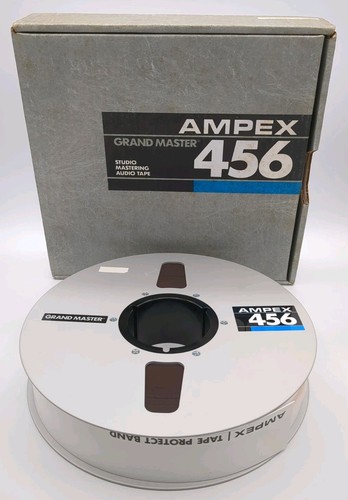 Ampex 456 grand master metal - ampex,
