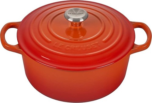 Creuset signature enamelled - le,