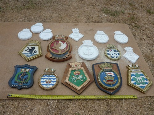 Vintage wall shield plaque - vintage,