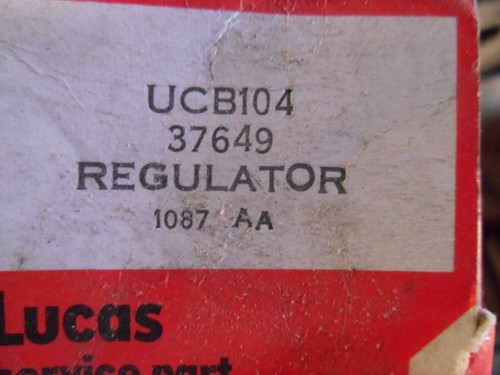 Ucb104 lucas regulator - new, in