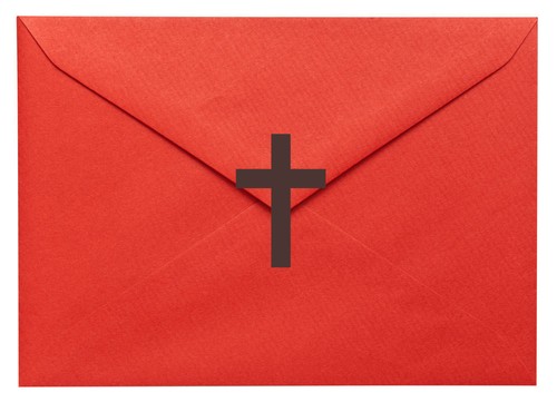 Cross crucifix stickers - 20,