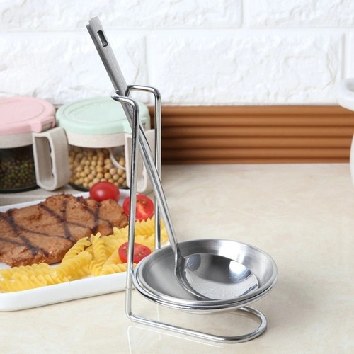 Stainless steel vertical spoon - stainless,