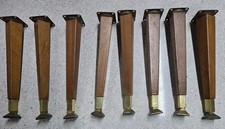 8 Vintage Wooden Table Legs