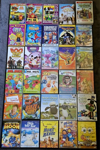 Children dvd bundle joblot - children's,