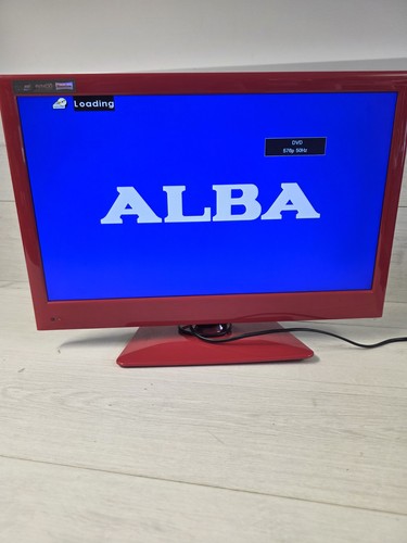 Inch alba red with built - tv,
