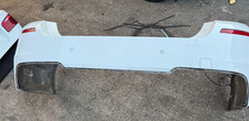 BMW F10 M SPORT REAR BUMPER WHITE