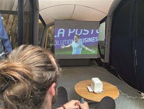 Outwell tent movie screen - tent,