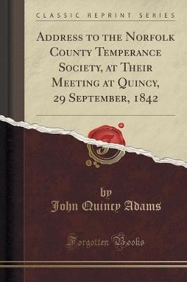Address the norfolk county - to,