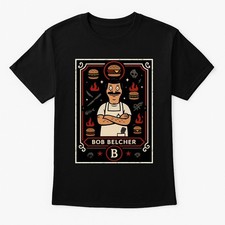 Bob’s Burgers Bob Belcher Playing Card Comedy Pop Unisex Adults & Kids T-Shirt