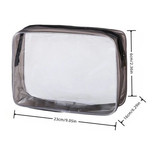 Transparent cosmetic bag - cosmetic,