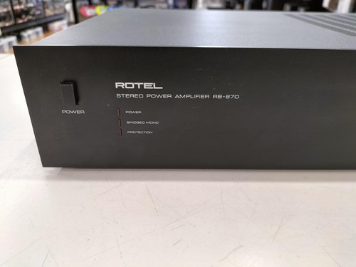 Rotel 870 stereo - rotel, power