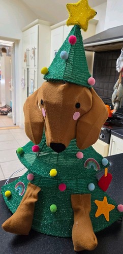 Christmas dachshund light - dachshund,
