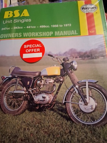 Bsa unit singles haynes brand - unit,