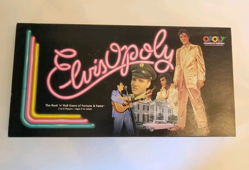 Elvisopoly board game 1995 - board,