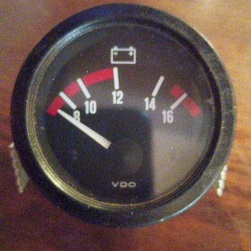 Classic vdo volt - vdo, negative