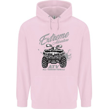 ATV All Terrain Vehicle 4X4 Quad Bike Childrens Kids Hoodie