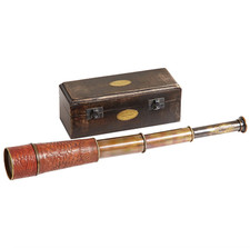 Brass Ship’s Telescope with