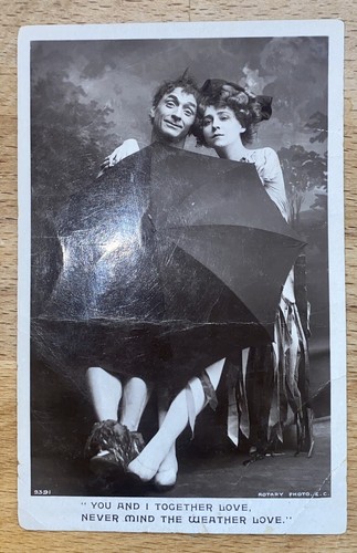 Antique novelty postcard photo - antique,