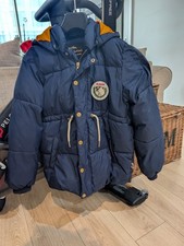 Mini Rodini Boys Blue Puffer