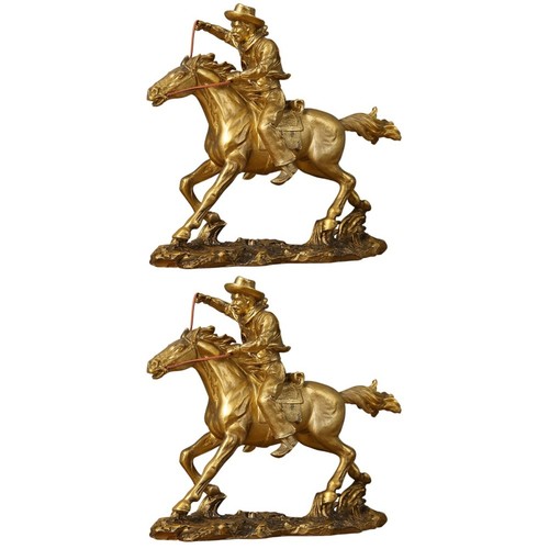 2pcs reusable resin horse - 2pcs,