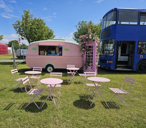 Pink mint green concession - pink, &