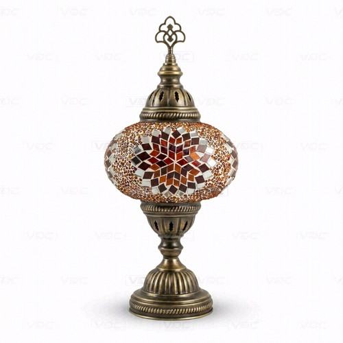 Amber turkish mosaic table - amber,