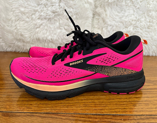 Brooks trace pink glo - 3, black
