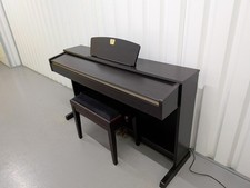Yamaha Clavinova CLP-320 Digital Piano and stool in dark rosewood stock #25485