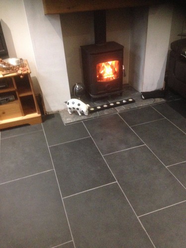 Slate tiles flooring 36m2 - slate,