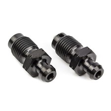 2x Black Titanium Bleed Nipple