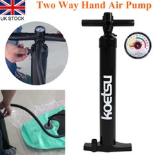 High-Pressure Dual-Action Hand Pump for SUP Paddle Boards and Kayaks Decathlon