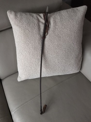 Vintage riding crop whip brown - crop,