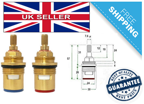 Replacement tap cartridge pair - replacement,