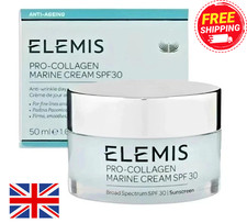ELEMIS Pro-Collagen SPF 30 Marine Cream – 50ml Anti-Wrinkle Moisturizer  |New