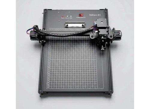 Half auto pen - pen, plotter
