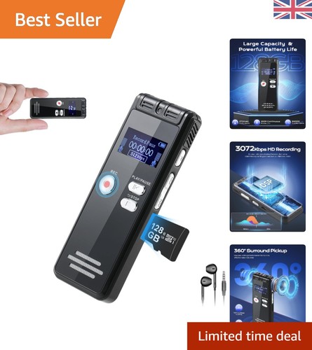 128gb digital voice recorder - 128gb,
