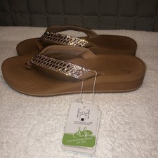 KuaiLu Women's Yoga Flip Flops